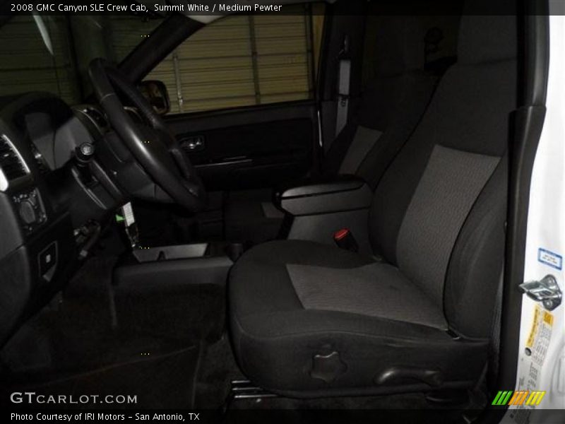 Summit White / Medium Pewter 2008 GMC Canyon SLE Crew Cab