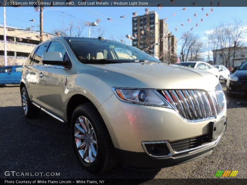 Gold Leaf Metallic / Medium Light Stone 2011 Lincoln MKX Limited Edition AWD