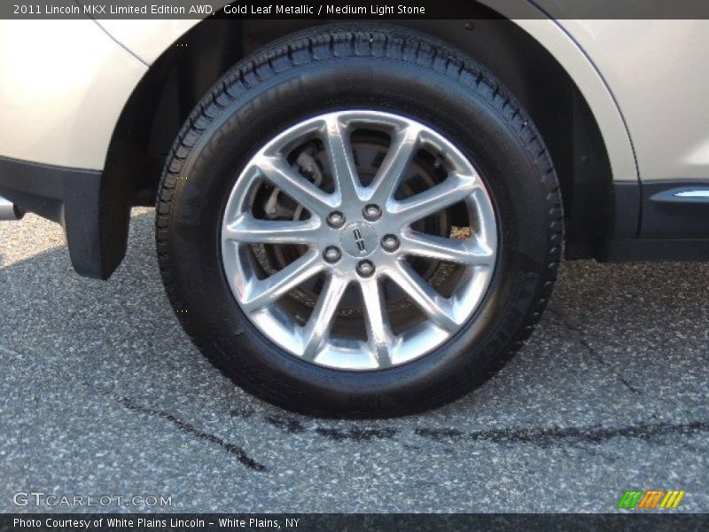 Gold Leaf Metallic / Medium Light Stone 2011 Lincoln MKX Limited Edition AWD