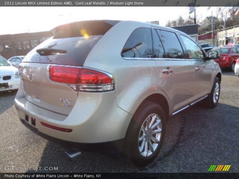 Gold Leaf Metallic / Medium Light Stone 2011 Lincoln MKX Limited Edition AWD