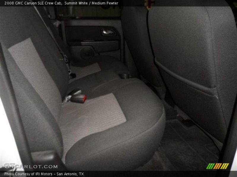 Summit White / Medium Pewter 2008 GMC Canyon SLE Crew Cab