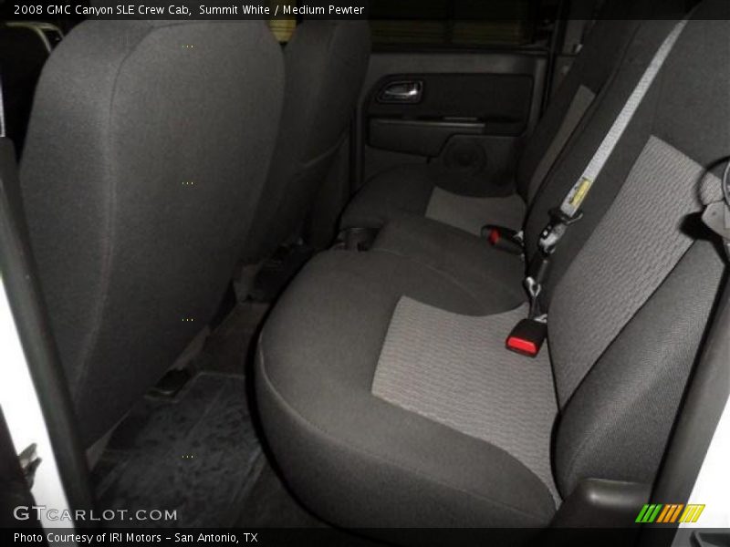 Summit White / Medium Pewter 2008 GMC Canyon SLE Crew Cab