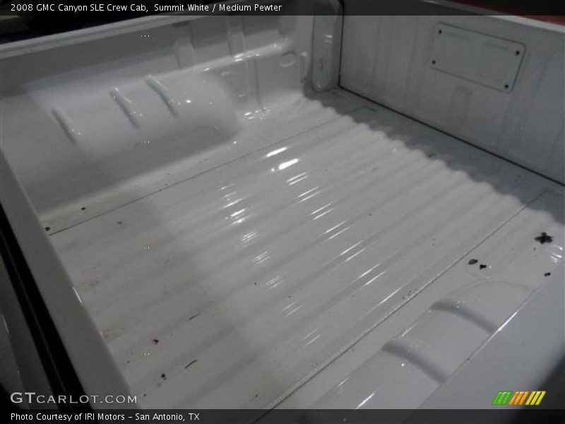 Summit White / Medium Pewter 2008 GMC Canyon SLE Crew Cab