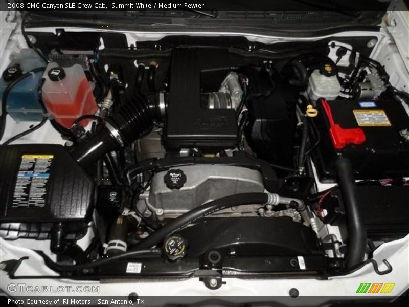 Summit White / Medium Pewter 2008 GMC Canyon SLE Crew Cab
