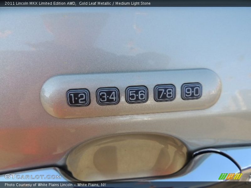 Gold Leaf Metallic / Medium Light Stone 2011 Lincoln MKX Limited Edition AWD