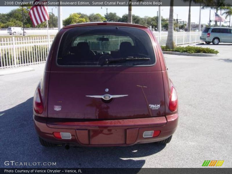 Sunset Crystal Pearl / Pastel Pebble Beige 2008 Chrysler PT Cruiser Sunset Boulevard Edition