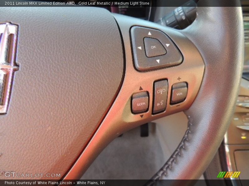 Gold Leaf Metallic / Medium Light Stone 2011 Lincoln MKX Limited Edition AWD