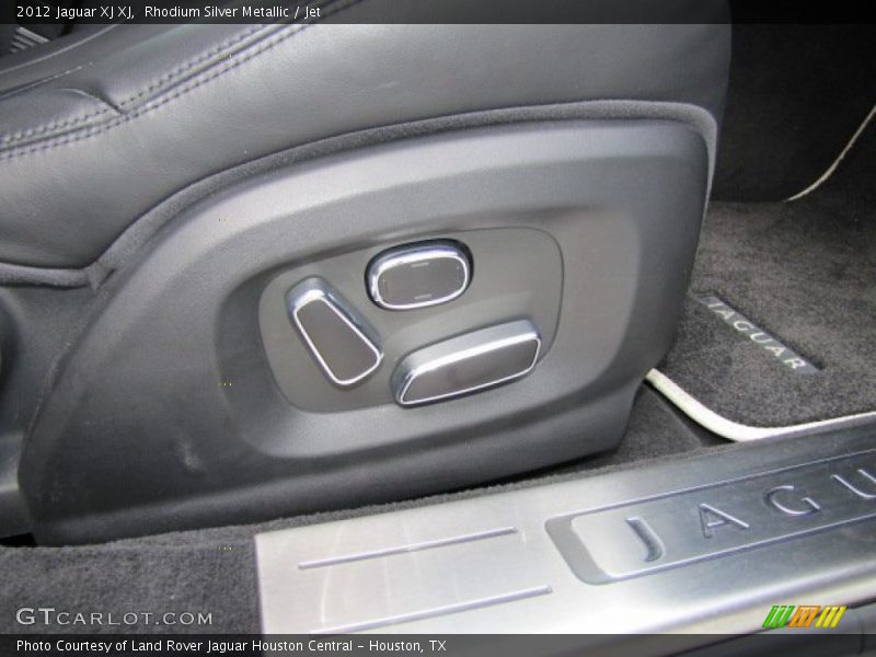 Rhodium Silver Metallic / Jet 2012 Jaguar XJ XJ