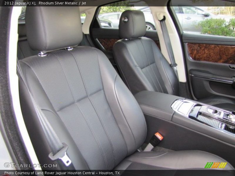 Rhodium Silver Metallic / Jet 2012 Jaguar XJ XJ