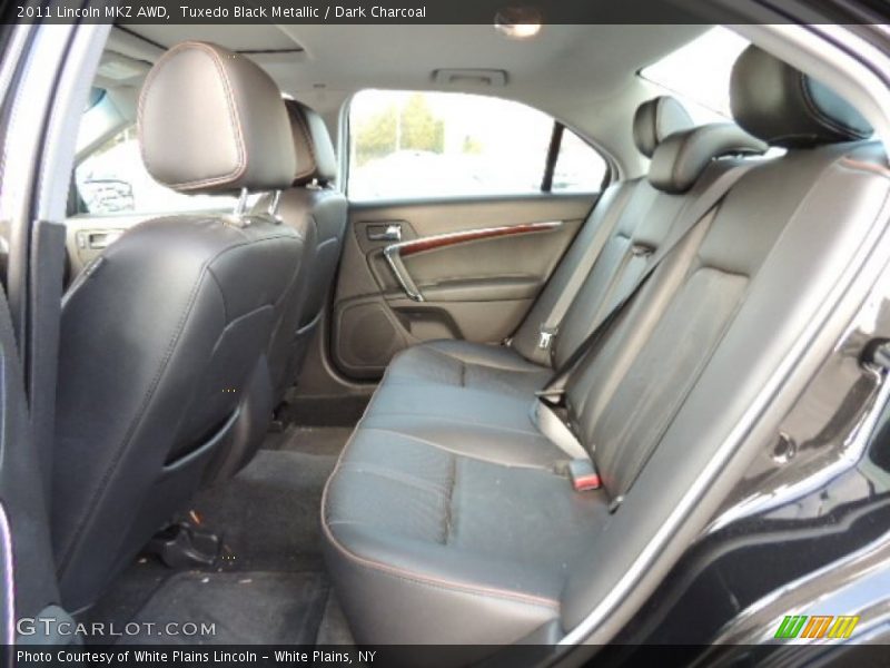 Rear Seat of 2011 MKZ AWD
