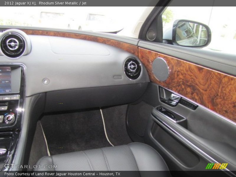Rhodium Silver Metallic / Jet 2012 Jaguar XJ XJ