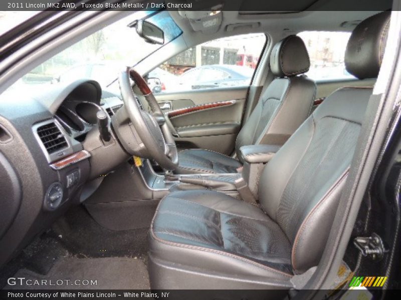 Front Seat of 2011 MKZ AWD