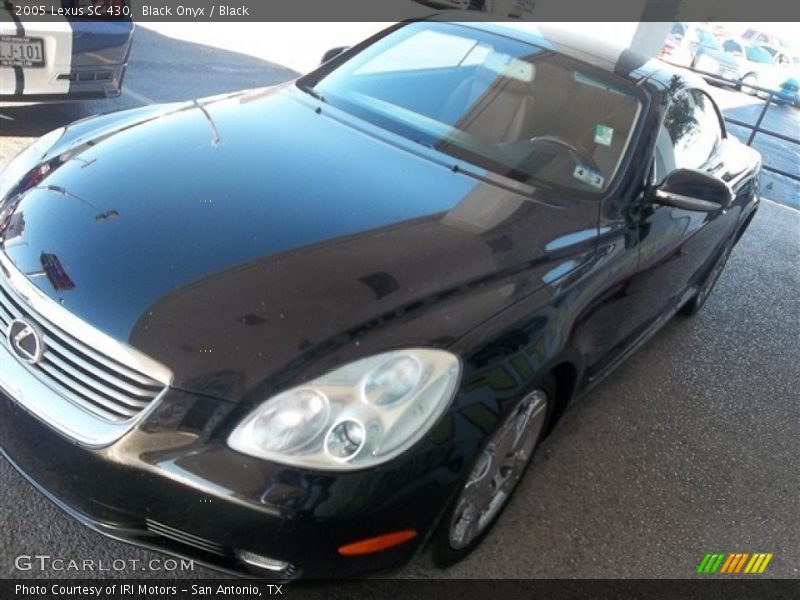 Black Onyx / Black 2005 Lexus SC 430