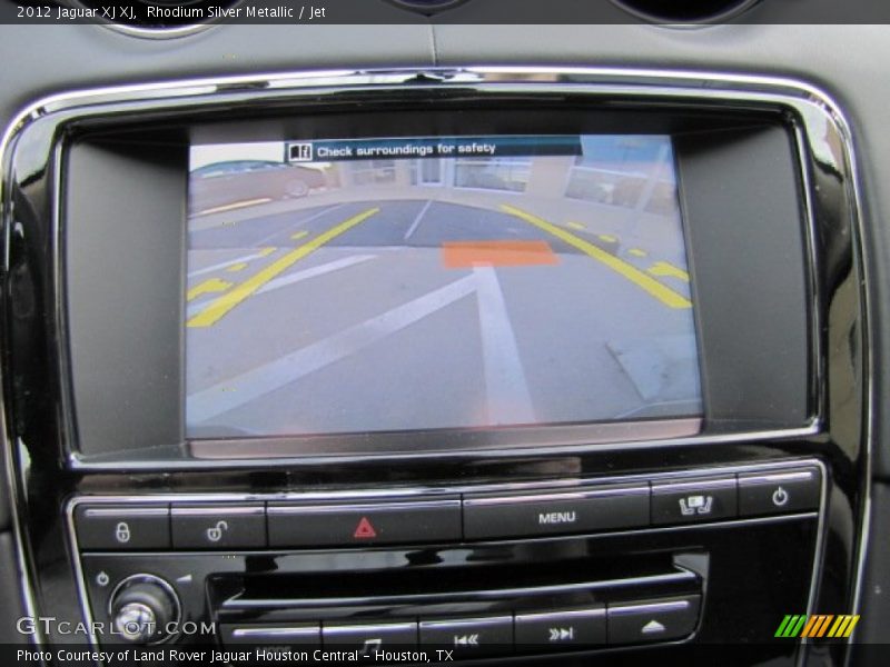 Rhodium Silver Metallic / Jet 2012 Jaguar XJ XJ
