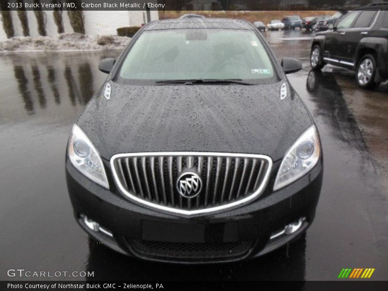 Carbon Black Metallic / Ebony 2013 Buick Verano FWD