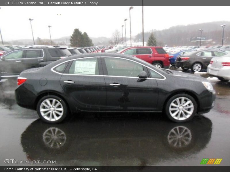 Carbon Black Metallic / Ebony 2013 Buick Verano FWD