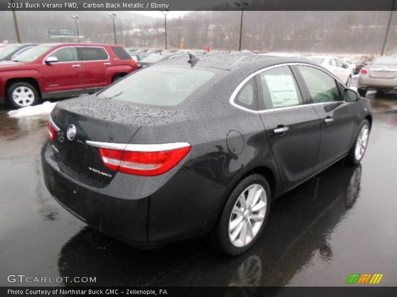 Carbon Black Metallic / Ebony 2013 Buick Verano FWD