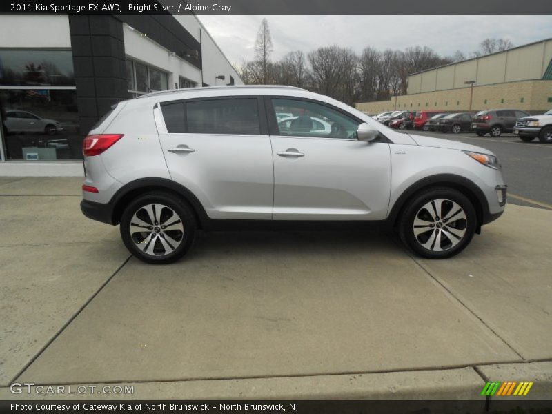 Bright Silver / Alpine Gray 2011 Kia Sportage EX AWD