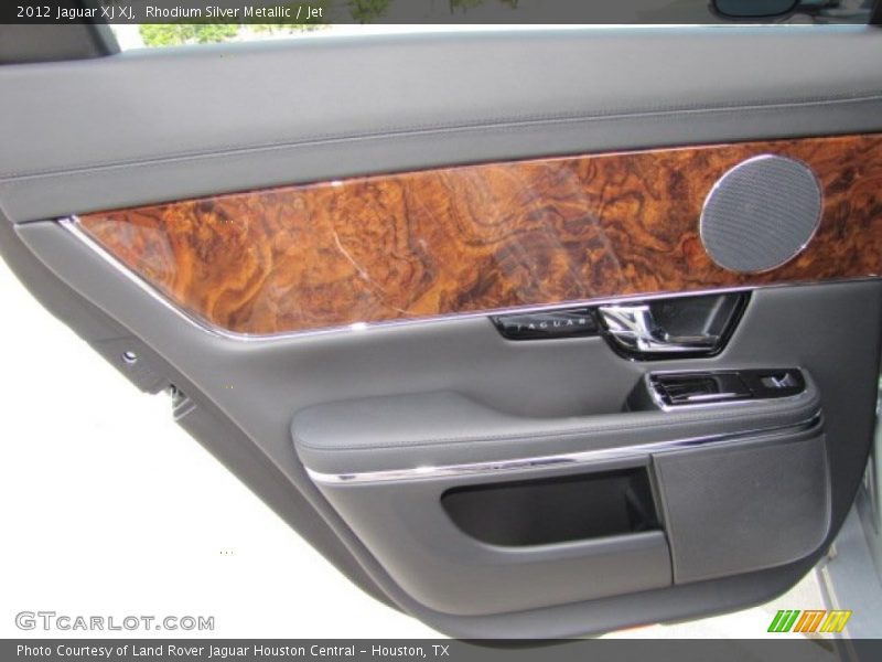 Rhodium Silver Metallic / Jet 2012 Jaguar XJ XJ