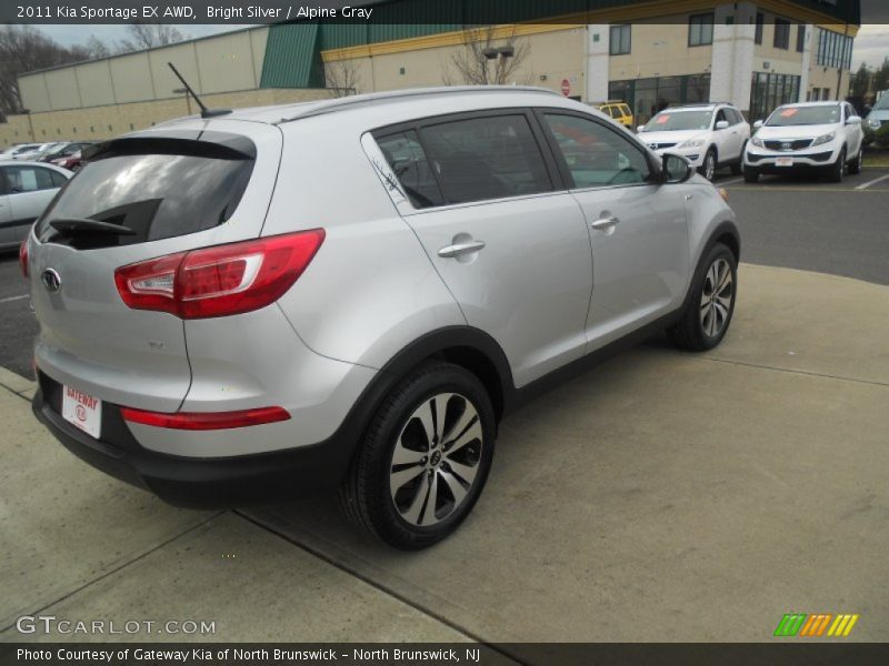Bright Silver / Alpine Gray 2011 Kia Sportage EX AWD