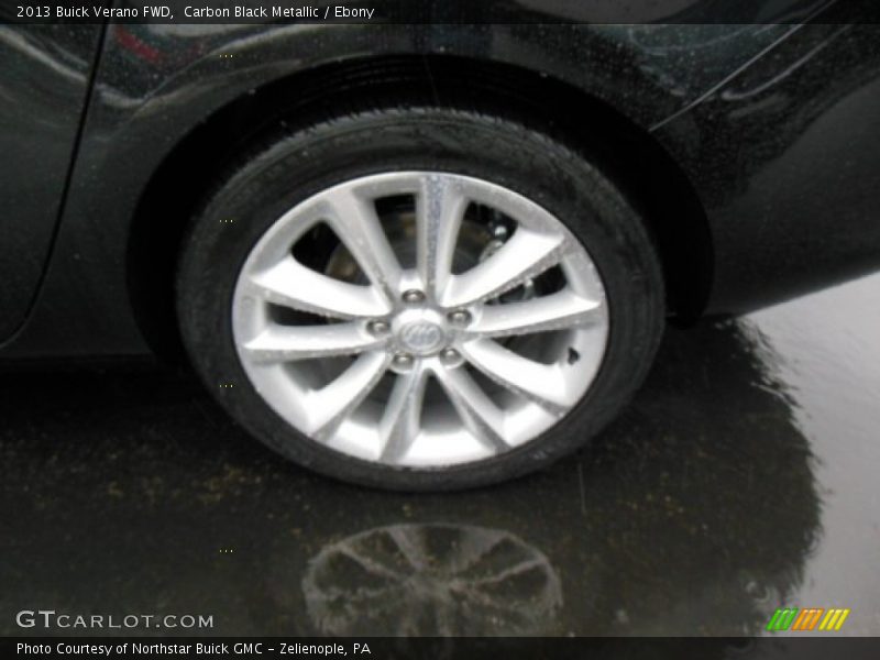 Carbon Black Metallic / Ebony 2013 Buick Verano FWD