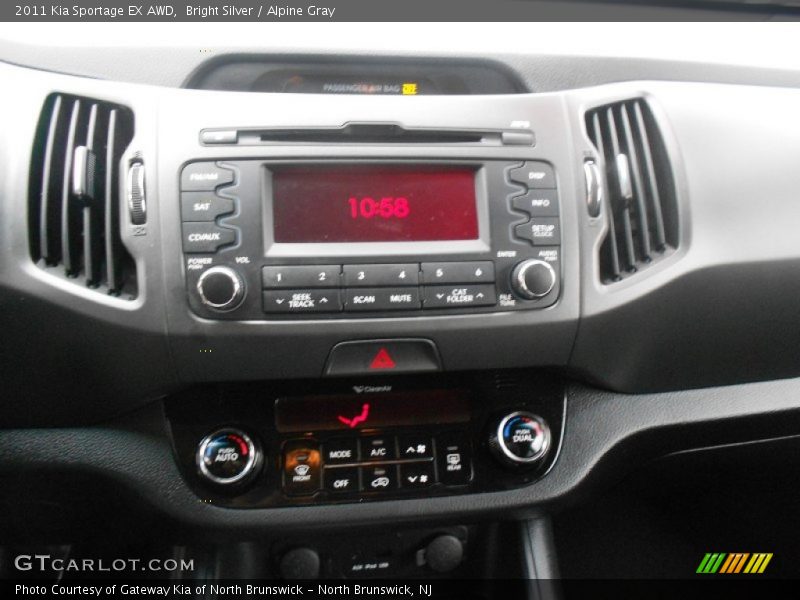 Bright Silver / Alpine Gray 2011 Kia Sportage EX AWD