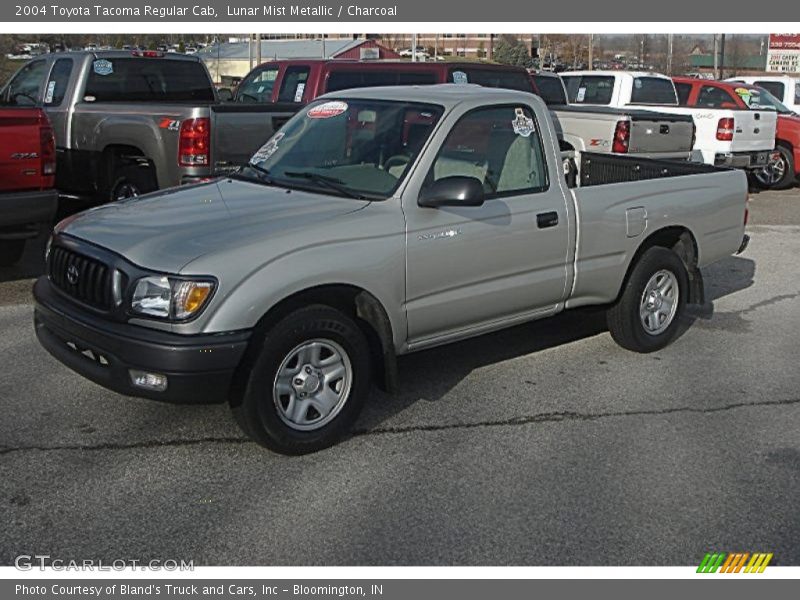 Lunar Mist Metallic / Charcoal 2004 Toyota Tacoma Regular Cab