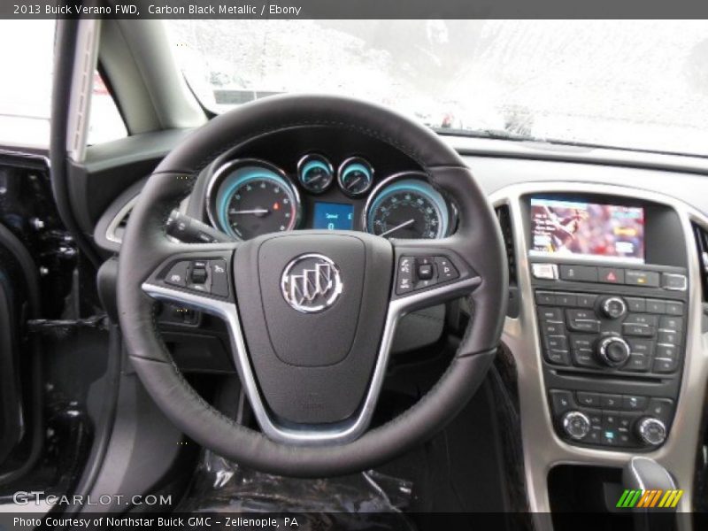 Carbon Black Metallic / Ebony 2013 Buick Verano FWD