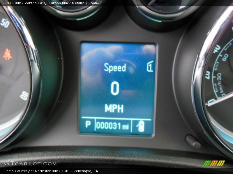 Carbon Black Metallic / Ebony 2013 Buick Verano FWD