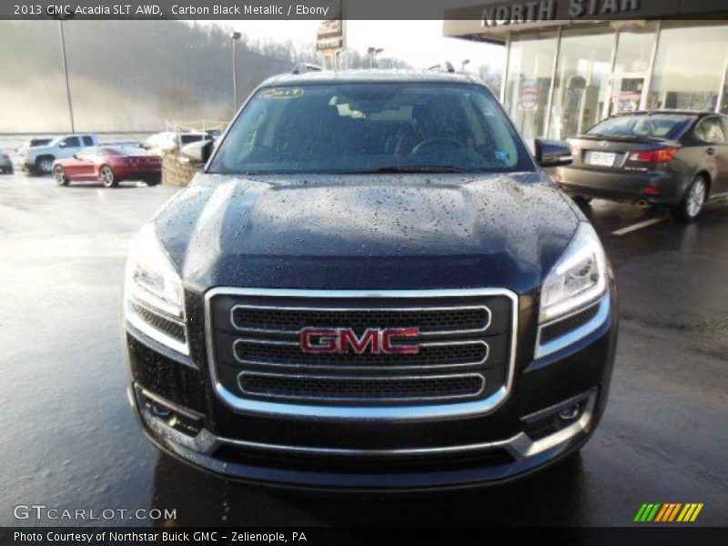 Carbon Black Metallic / Ebony 2013 GMC Acadia SLT AWD