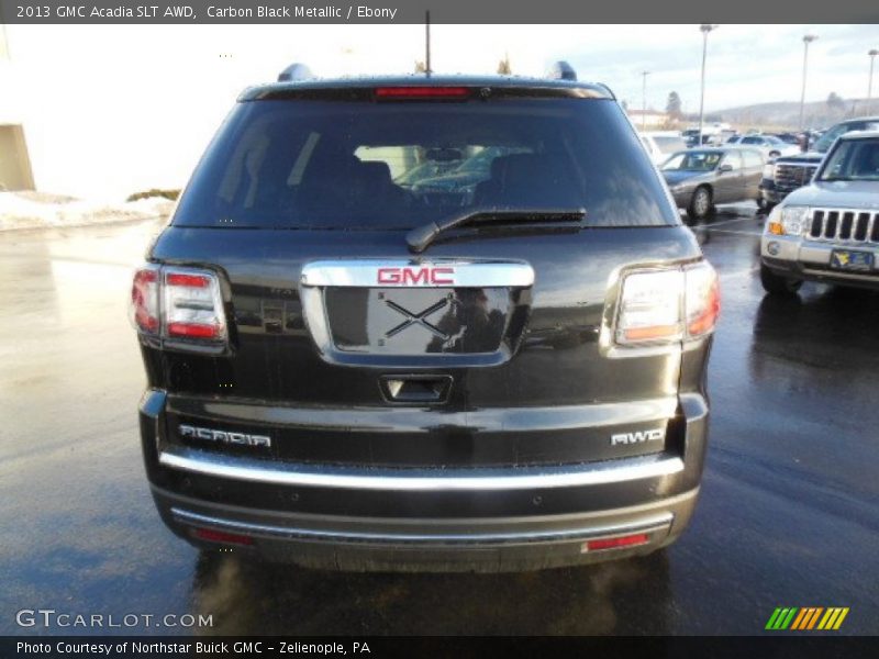 Carbon Black Metallic / Ebony 2013 GMC Acadia SLT AWD