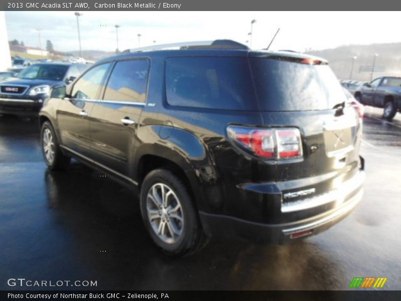 Carbon Black Metallic / Ebony 2013 GMC Acadia SLT AWD