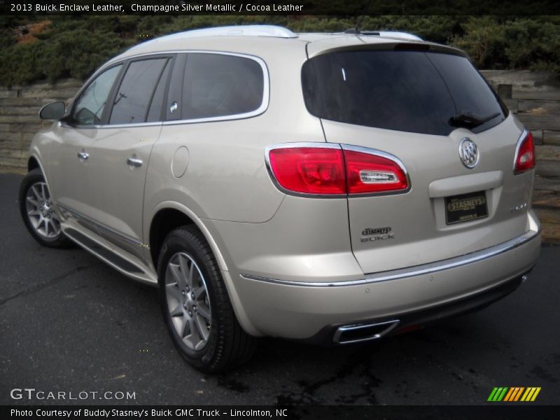  2013 Enclave Leather Champagne Silver Metallic