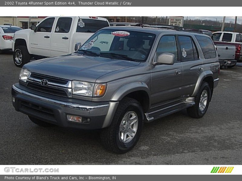 Thunder Cloud Metallic / Gray 2002 Toyota 4Runner Sport Edition 4x4