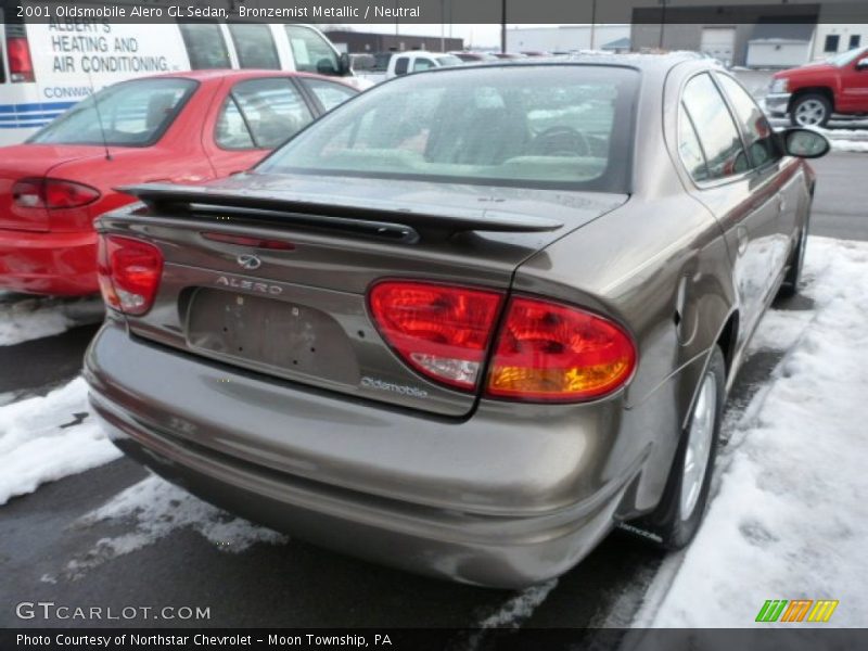 Bronzemist Metallic / Neutral 2001 Oldsmobile Alero GL Sedan