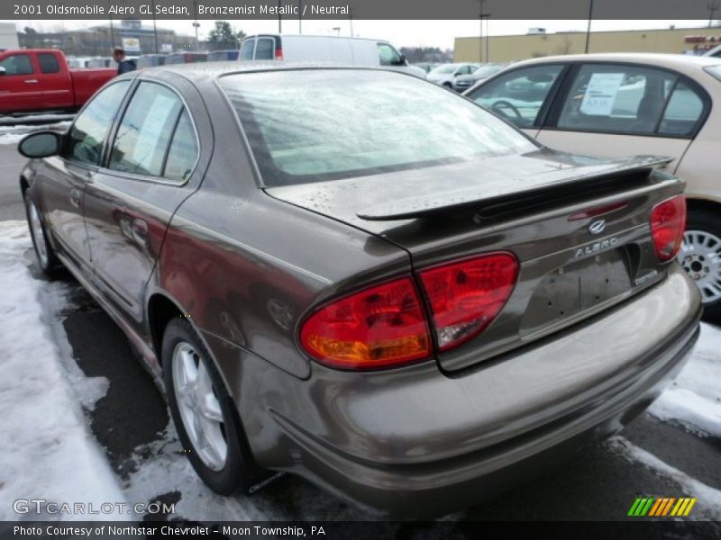 Bronzemist Metallic / Neutral 2001 Oldsmobile Alero GL Sedan