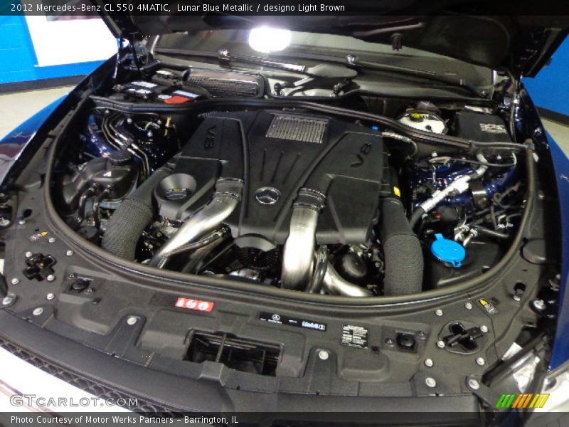  2012 CL 550 4MATIC Engine - 4.6 Liter Twin-Turbo GDI DOHC 32-Valve VVT V8