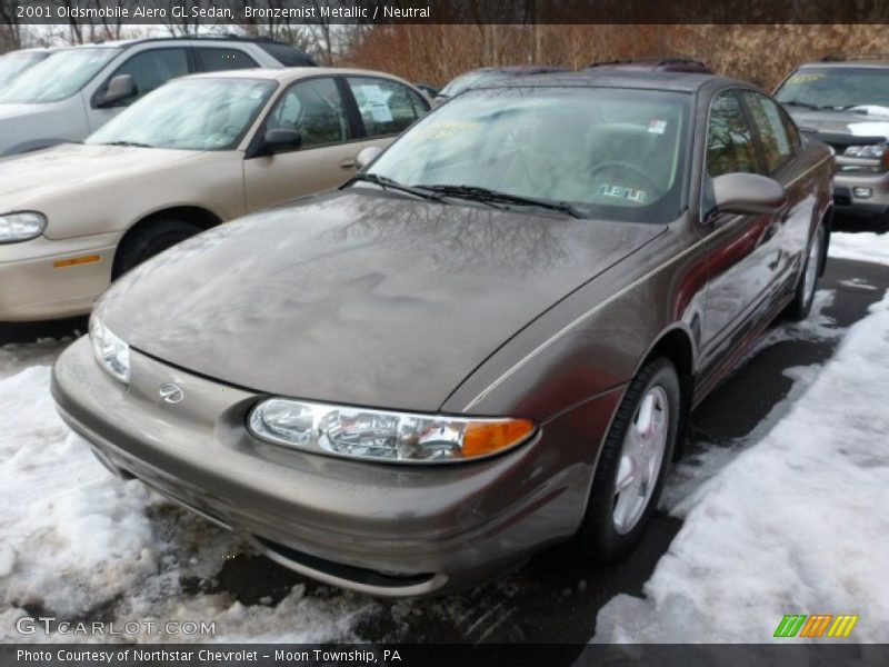 Bronzemist Metallic / Neutral 2001 Oldsmobile Alero GL Sedan