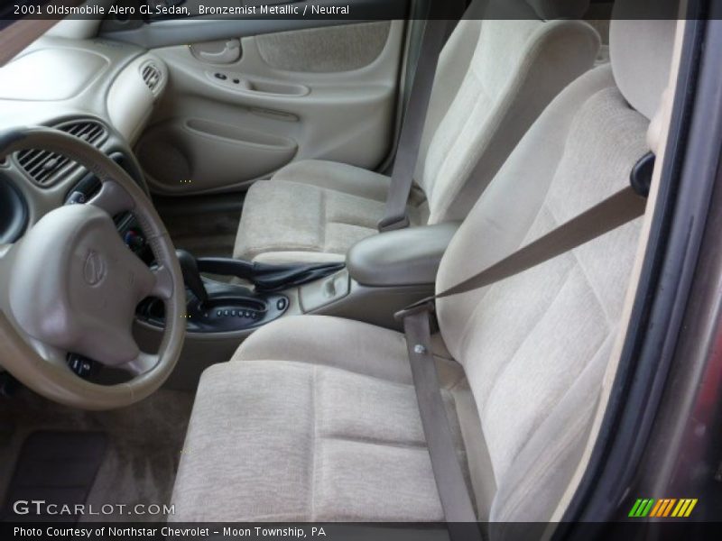 Bronzemist Metallic / Neutral 2001 Oldsmobile Alero GL Sedan