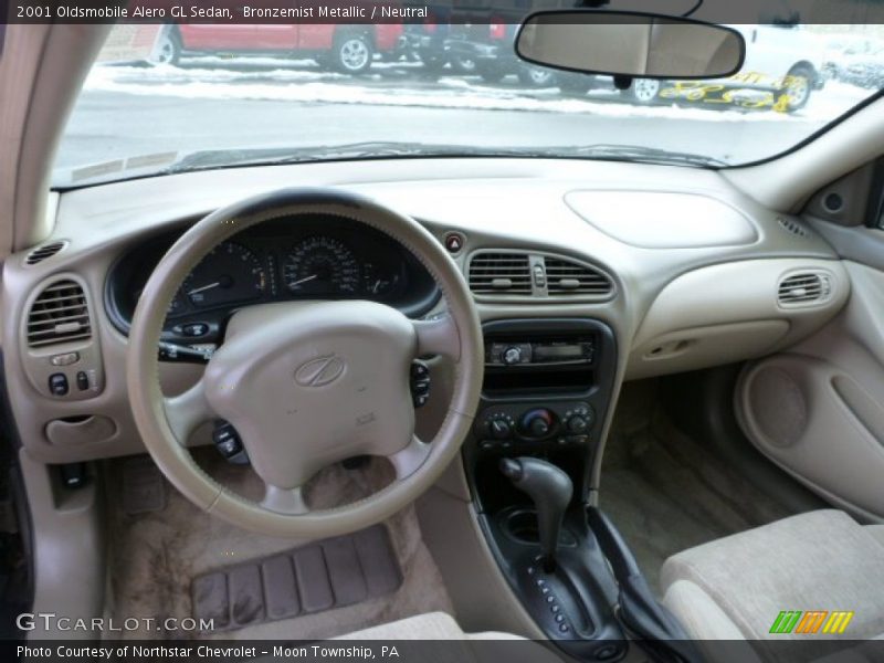 Bronzemist Metallic / Neutral 2001 Oldsmobile Alero GL Sedan