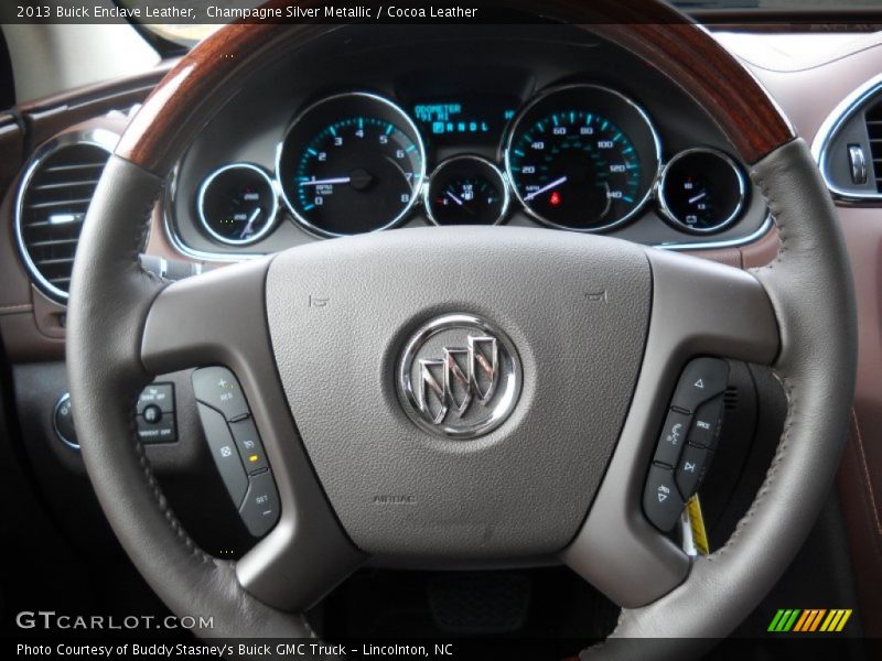  2013 Enclave Leather Steering Wheel