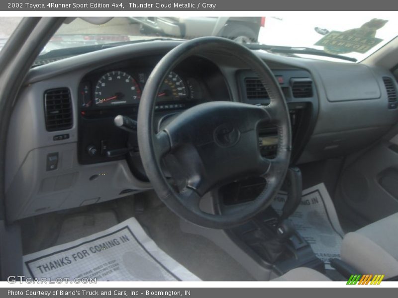 Thunder Cloud Metallic / Gray 2002 Toyota 4Runner Sport Edition 4x4