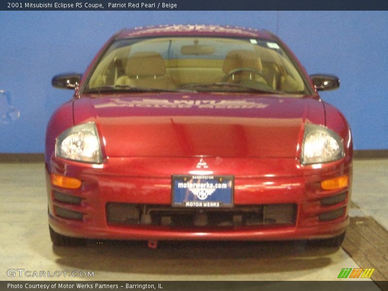 Patriot Red Pearl / Beige 2001 Mitsubishi Eclipse RS Coupe