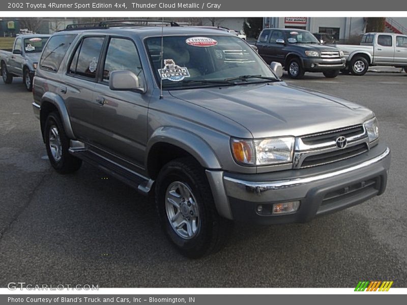 Thunder Cloud Metallic / Gray 2002 Toyota 4Runner Sport Edition 4x4