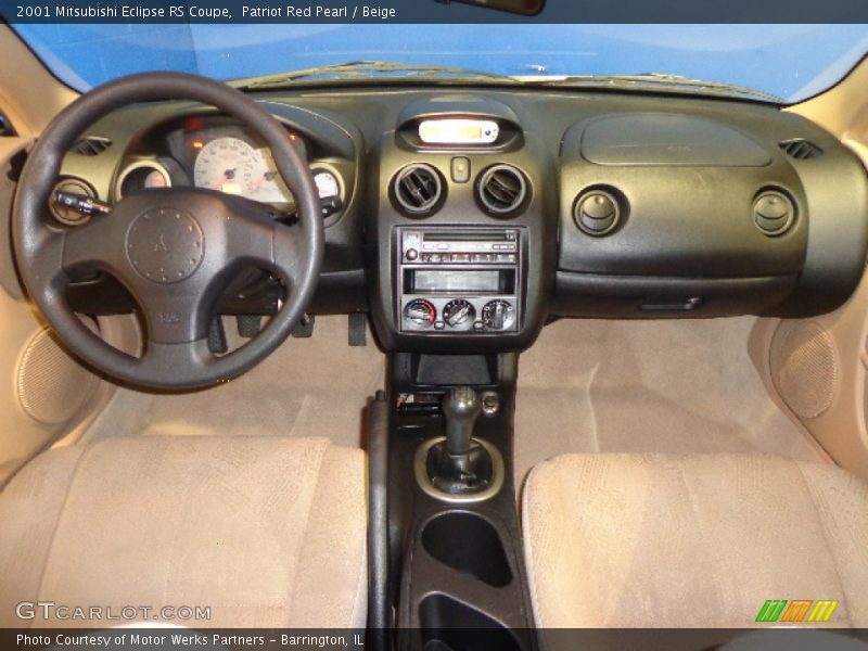 Dashboard of 2001 Eclipse RS Coupe