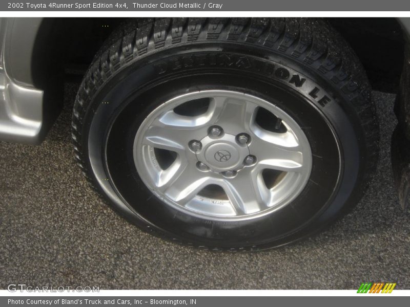 Thunder Cloud Metallic / Gray 2002 Toyota 4Runner Sport Edition 4x4