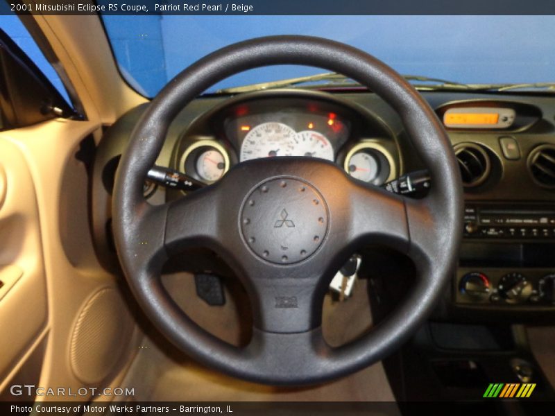  2001 Eclipse RS Coupe Steering Wheel