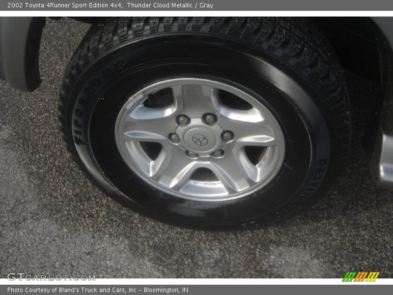 Thunder Cloud Metallic / Gray 2002 Toyota 4Runner Sport Edition 4x4