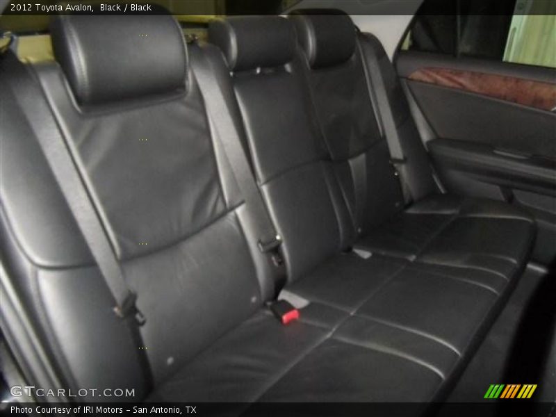 Black / Black 2012 Toyota Avalon