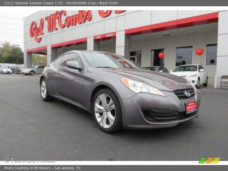 Nordschleife Gray / Black Cloth 2011 Hyundai Genesis Coupe 2.0T